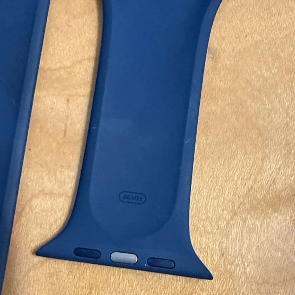 Blue Apple Watch Band 46mm